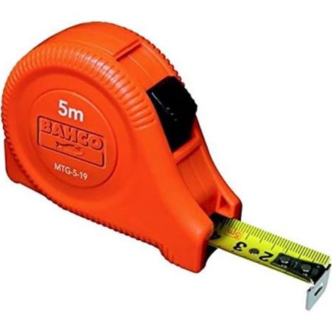 Metre Ruban Acier 5M Larg.19Mm