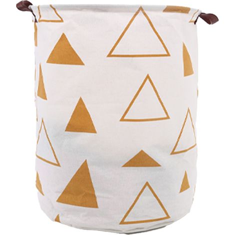 Panier De Rangement Pliable - Toile Polyester Et Lin Impermeable - Pour Linge Sale Jouets Livres - 45 X 35 X 35 Cm - 1 Unite (1/5)