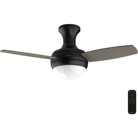 Cecotec Ventilador de Techo con Luz EnergySilence Aero 352 BlackBee. 15W, Motor DC, Diámetro 36" (91,5cm), 3 Aspas, 3 Tonos (1/3)