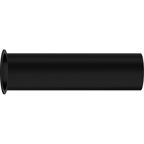 Rohr gerade, 300mm mattschwarz (1/2)