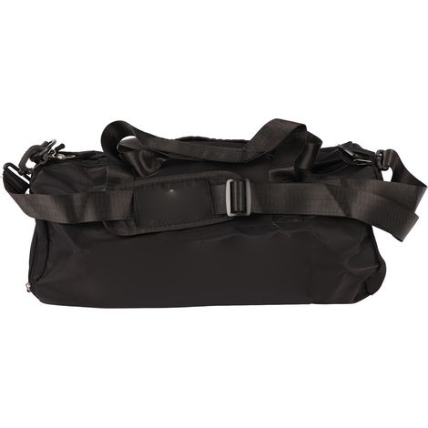 Sac de sport/gym avec décoration à paillettes, compartiments sec et humide séparés, en tissu Oxford respirant, noir. (1/5)