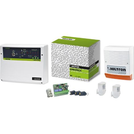 Kit Antifurto Centrale Protec4 +2 Rivelatori Iris (Hiltron Cod. Kprotec4)