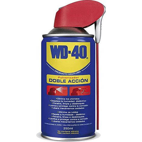 WD-40 PRODUCTO MULTI-USO DOBLE ACCIÓN 250 ML (1/4)