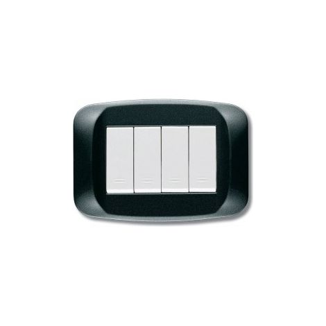 Placca Banquise Tecnopolimero 4M.Grigio Sc.Met ( AVE cod. 45PB04GSM )