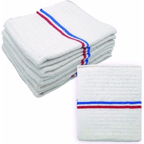 Set of 5 Mop Pads 60x100 cm Cuttable High Absorption All Floors Made in France (1/5)