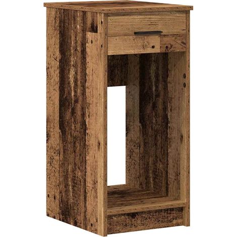Maison Exclusive - Torre de ordenador con cajón madera vieja 35x4