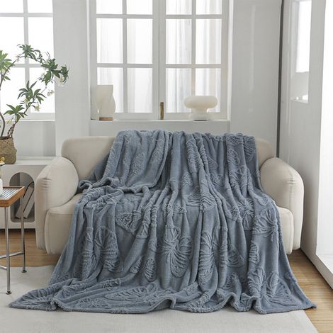 Couverture Rafraîchissante - 180 x 200 cm - Polyester Respirant À Effet Froid - Pour Lit Canapé Voiture - Usage Estival Et Toutes Saisons - 1 Pièce (1/5)