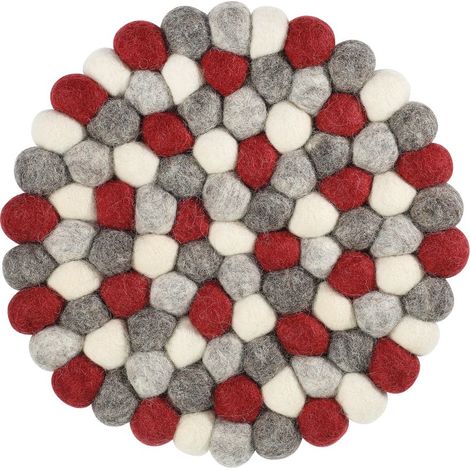 Cilio - Dessous de plat rond Lana Ardesia
