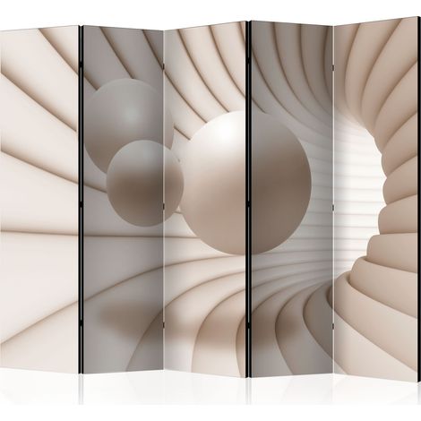 Paravento - Balls in the Tunnel II [Room Dividers] - 225x172 (1/4)