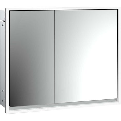 emco loft Lichtspiegelschrank, 800mm, 2 Türen, Unterputzmodell, (1/5)