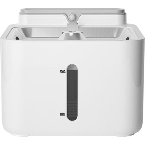Fontaine d'eau pour chat, capteur infrarouge lointain, distributeur automatique sans fil pour chats et chiens, modèle de charge 2600 MAh (1/5)