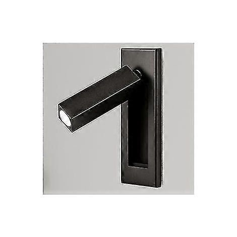 1 applique murale intérieure simple, lampe de chevet d'hôtel, lampe de lecture, applique murale encastrée USB pour chambre à coucher (style A) (1/5)