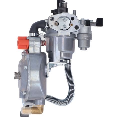 Umrüstsatz für einen Doppelkraftstoffvergaser aus Aluminiumlegierung für einen 2-3 kW 168F 6,5 PS Motor (220 V/110 V). (1/5)