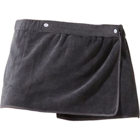Jupe Hommes Hommes Portables Serviettes de Bain Magique Jupe Douche Molle Respirant baignade Plage Robe de Bain Sport Peignoir de Sport for Adulte 30 X 140 cm Gris (1/4)