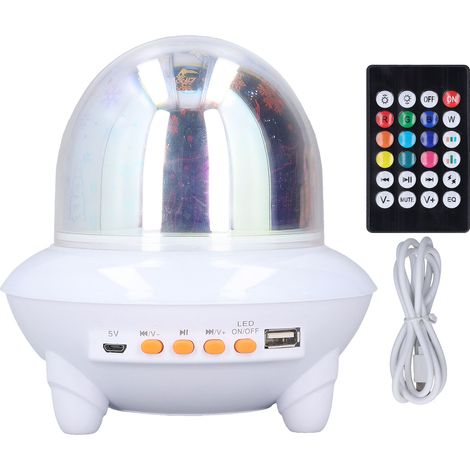 Enceinte lumineuse RGB avec fonction veilleuse, rechargeable USB, portable, télécommande, lampe pratique (1/5)