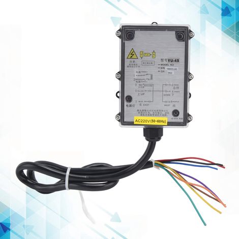 Télécommande industrielle robuste, résistante aux chutes, à l'eau, aux acides et aux huiles, pour palans électriques et ponts roulants, YU-4S, poignée unique, 220 V CA. (1/5)