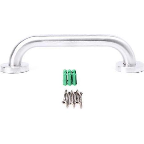 Barre d'appui de douche/baignoire de 25 cm en acier inoxydable pour toilettes (1/5)