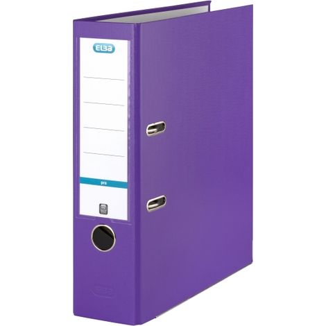 El Elba Archivador Palanca Rado Top es un archivador resistente y duradero, diseñado para documentos de tamaño A4. Tiene una capacidad para 80mm de