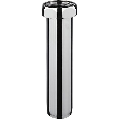 GROHE Abgangsstutzen 43316 komplett f. WC-Druckspüler Aufputz chrom, 43316000 (1/2)