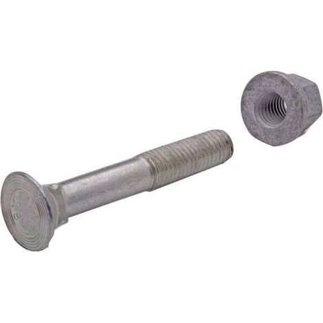 Boulon - M6 x 16 mm - Acier Zingué - Pour Fixation Universelle - Lot de 10