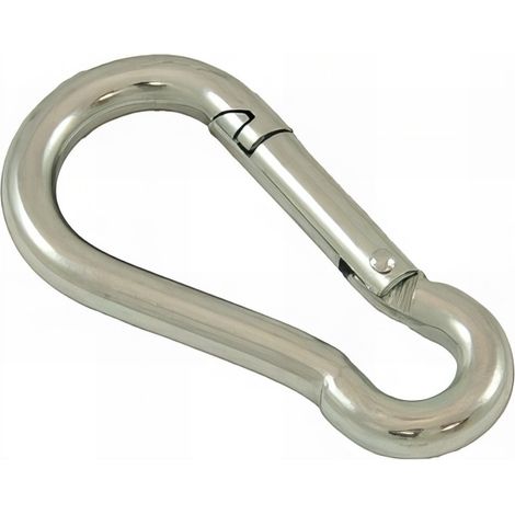 Mousqueton pompier inox A4 10.0 x 100 mm