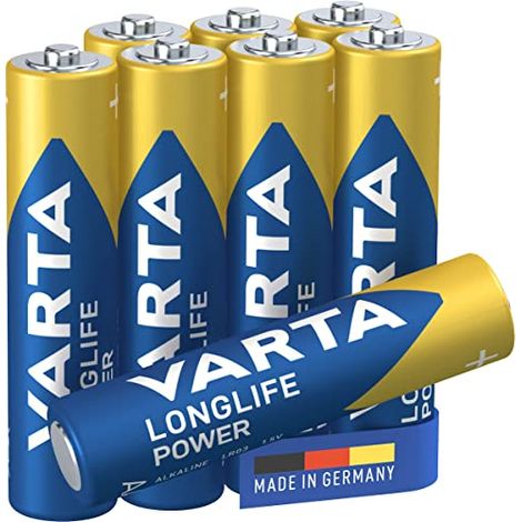 Varta 1x8 High Energy AAA LR 03 Batteria monouso Mini Stilo AAA Alcalino (1/4)
