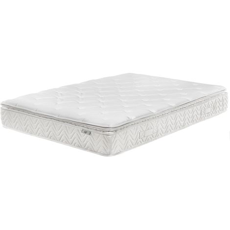 Materasso Memory Foam Molle Insacchettate Sfoderabile Medio 140 x 200 cm Luxus (1/5)