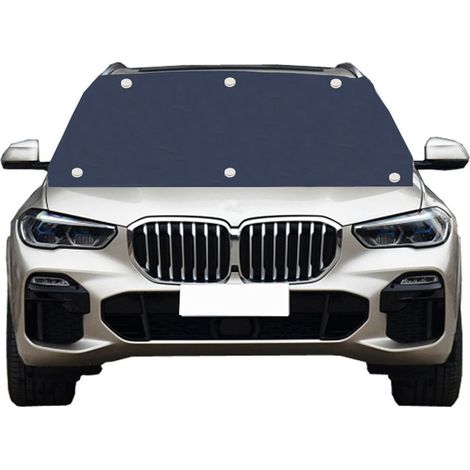 Parasole magnetico per parabrezza auto. Protezione solare universale contro il gelo. (1/5)