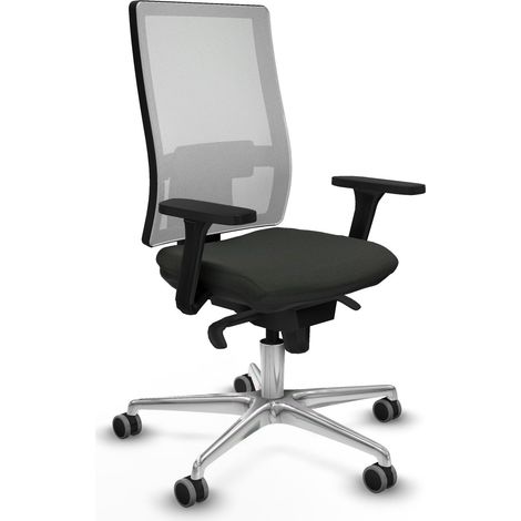 Piqueras y Crespo Horna Silla de oficina negra confortable (1/3)