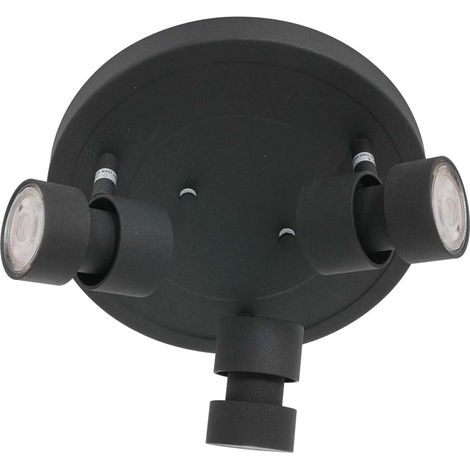 Steinhauer - spot - Natasja LED - schwarz - metall - Ø 28cm - (1/5)