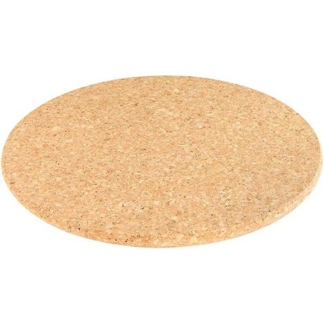 Lot de 3 dessous de plat ronds en liège - 13,3 cm de diamètre (1/5)