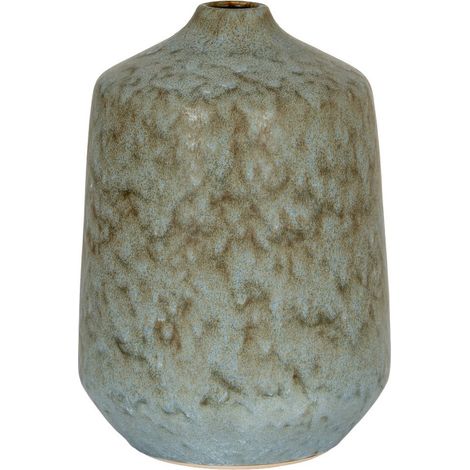 Capella Bottle Vase - Ceramic - L21 x W21 x H30 cm - Grey