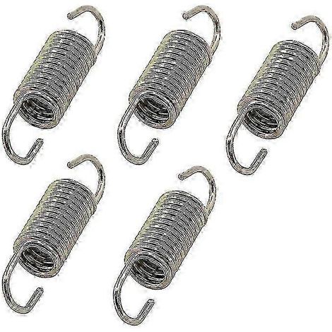 Ressort de rappel de levier de pédale de frein arrière de moto unique 50 mm, ressort universel en acier inoxydable pour pédale de frein (5 pièces) (1/5)