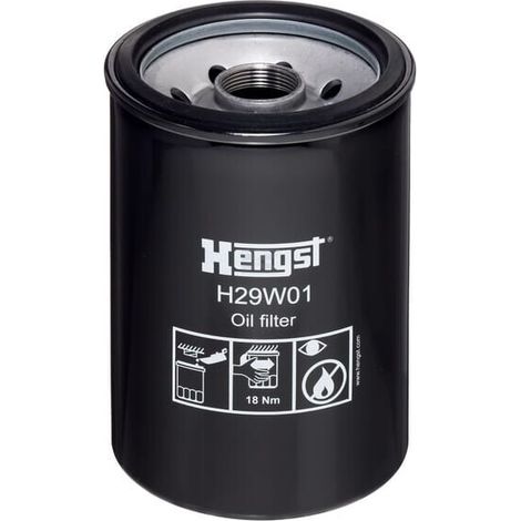 Filtro de aceite roscable HENGST H29W01