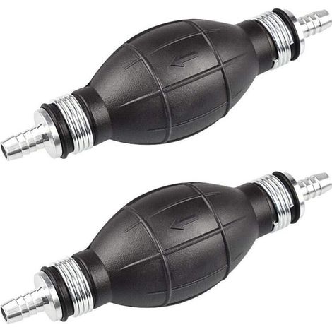 Pompe À Siphon Manuelle - Caoutchouc Et Alliage D'aluminium - Pour Essence Diesel Huile Végétale - 2 Pièces (1/5)
