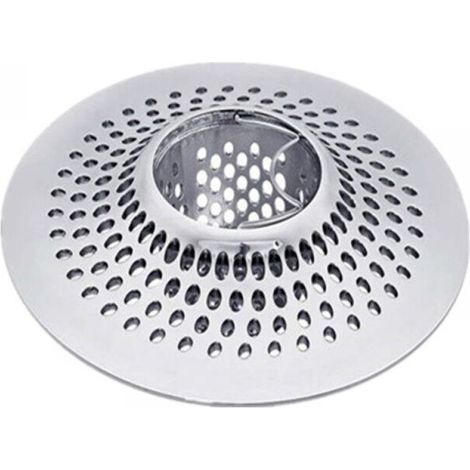 Stainless steel hair filter for bath and shower, 12 cm (1/4)