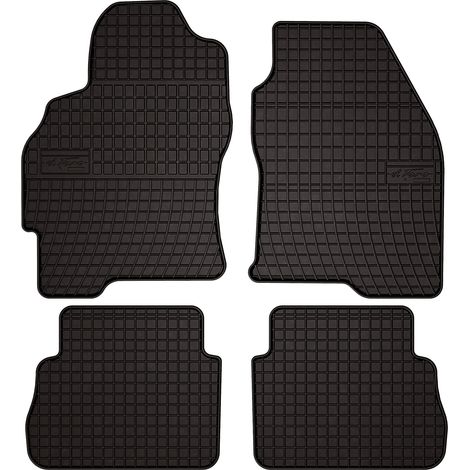 Alfombrillas de goma para Ford Mondeo MK2 familiar, sedán, liftback, hatchback (1996-2000) - negras, ajustables (1/5)