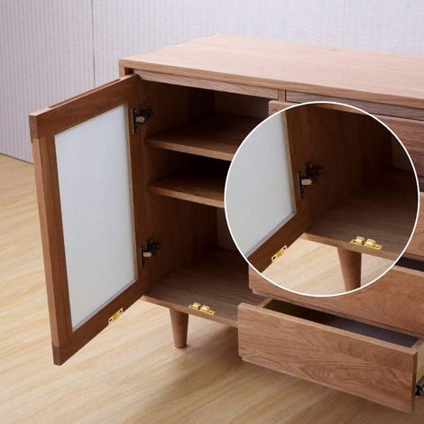 Ensemble de 4 loquets à bille force réglable portes meubles (1/4)