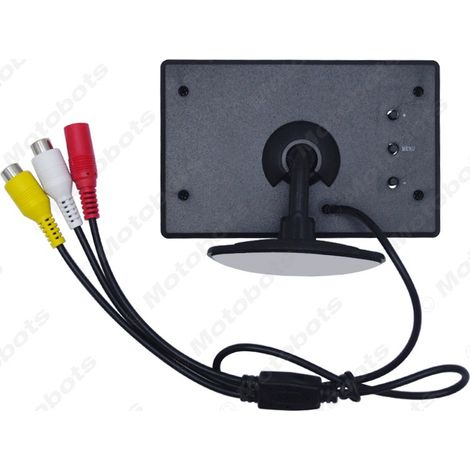 3.5-inch car mount display screen, high-definition rearview and reversing monitor, TFT LCD screen. (1/4)