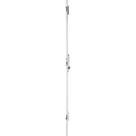 Serrure multipoint à levier crochet basculant pour profils métalliques inoxydables Entrée 21 mm 2236L (1/3)