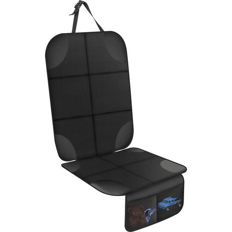 Protection Siege Voiture - 1 Unité - Cuir Et Tissu - Antidérapant Et Imperméable - Pour Enfant Et Animal - SUV Berline (1/5)