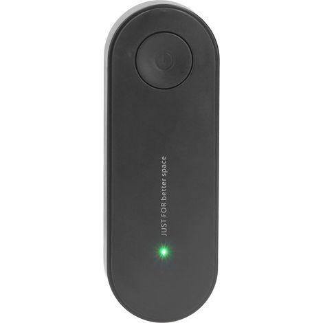 Geräuschloser Luftreiniger mit negativen Ionen – 90–240 V, schwarzer EU-Stecker, desodorierend und formaldehydentfernend (1/5)