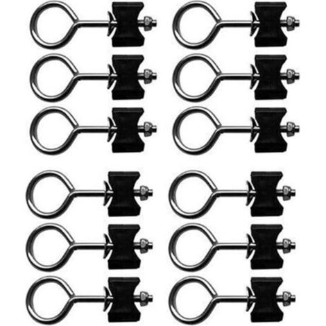 Round screws for fixing trampoline accessories - Simple operation - Durable - Practical - Suitable for large trampolines and small trampolines(12 pcs) (1/5)