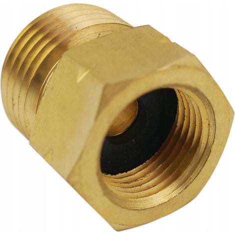 Adaptateur réducteur 3/8" vers 1/2" pour petite bouteille vers grande bouteille (1/5)
