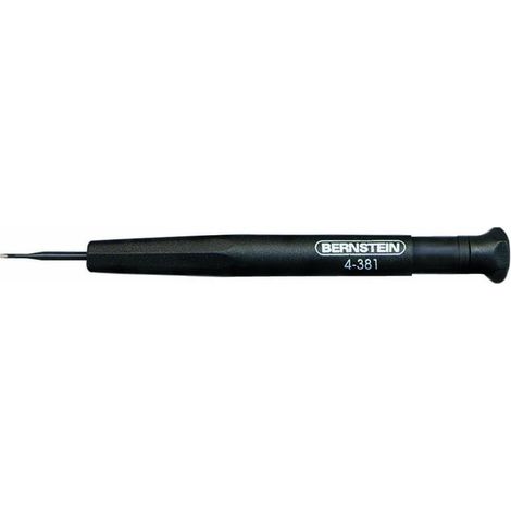 Tournevis d'horloger BERNSTEIN Tools for Electronics 4-380-10 Largeur de lame: 1 mm 1 pc(s) (1/2)