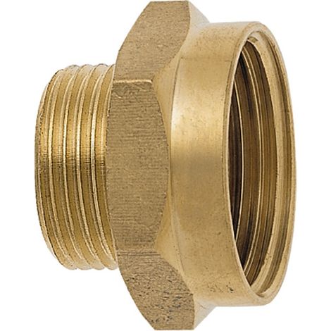 GEKA Gewindenippel Messing AG 26,44 mm IG 30,93 mm - 30.3413.9 (1/2)