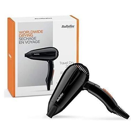 SECADOR BABYLISS 5344E 2000W. 2 VELOCID. 2 TEMP. MANGO PLEGABLE, BOQUILLA CONCENTRADORA (1/5)