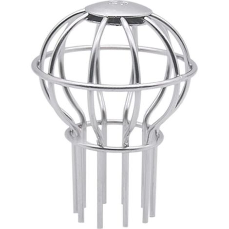 Filtres pour gouttière,1 Pcs(75mm), Fuite GouttièRe Garde Filtre, La protection des ballons en fil de fer pour tuyau de gouttière arrête le blocage des feuilles de boue de mousse (1/5)