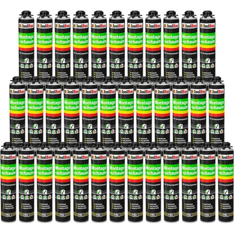 IsolBau Pistol Mounting Foam B2 Montageschaum 36 x 750 ml (1/5)