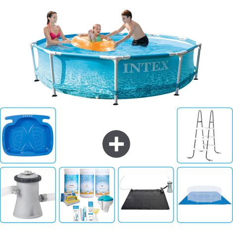 Intex Piscine Tubulaire Ronde - 305x76 cm - 7-pièces S20980 (1/5)
